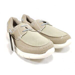 GoldToe Boat Shoes Men's Size 11.5 Drab Green Textile